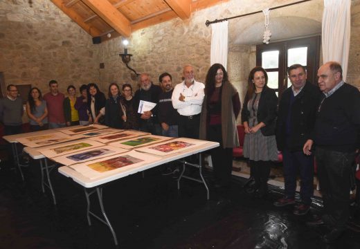 As obras creadas no taller de gravado de artes ilustrarán un libro conmemorativo dos 140 anos de “Aires da miña terra”